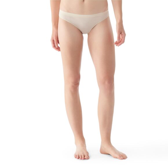 Smartwool Women's Everyday Merino Bikini Boxed - Almond Heather - Small